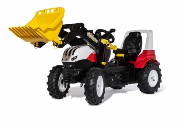 Rolly Toys Traktors ar pedāļiem ar kausu un piepūš. riteņ. rollyFarmtrac Premium II Steyr 6300 Terrus CVT (3 - 8 gadiem ) Vācija 730025