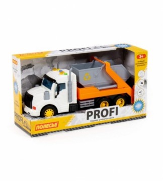 Polesie Wader Auto PROFI inerciāls konteineru transportlīdzeklis (ar gaismu un skaņu) 30 cm PL86266