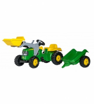 Rolly Toys Pedāļu traktors ar kausu  un piekabi John Deere 023110 (2,5-5 gadiem) Vācija