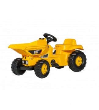 Rolly Toys Bērnu pedāļu traktors rollyKid Dumper CAT  (2,5-5 gadiem) 024179 Vācija