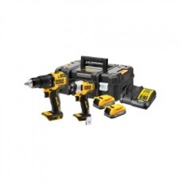 Dewalt (i) DeWALT 2 Akumulatora Instrumentu Komplekts 18V 2 X 1.7AH TSTAK