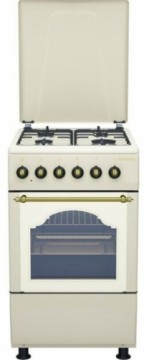 Gas stove with electric oven Schlosser FS5406MAZCR