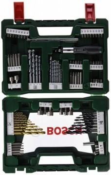 Bosch V-Line TIN drill bit / bit set - 91-piece