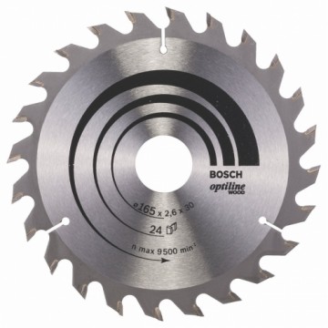 Bosch Circular Saw Blade Optiline 165x30