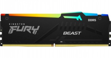 Kingston  
         
       FURY Beast RGB EXPO 16 GB, DDR5, 5600 MHz, PC/server, Registered No, ECC No