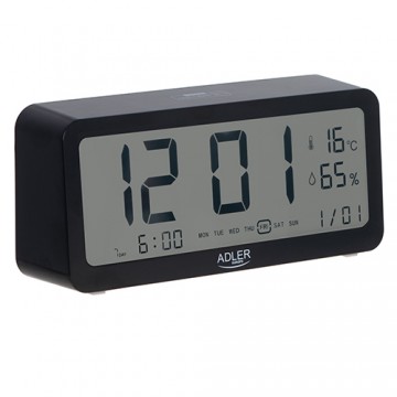 Adler AD 1195B alarm clock with temperature