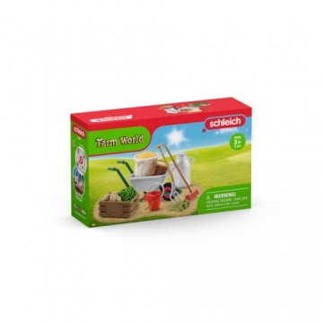 SCHLEICH FARM WORLD Staļļa kopšanas piederumi