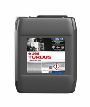 Motoreļļa Turdus Powertec 1000 15W40 20L, Lotos Oil