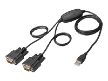 Assman electronic  
         
       DIGITUS USB 2.0 to RS232x2 Cable 1.5M Ch