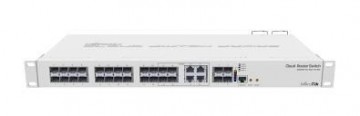 Mikrotik  
         
       Switch||CRS328-4C-20S-4S+RM|Type L2|Rack 1U|4x10/100/1000BASE-T/SFP combo|20xSFP|4xSFP+|1xRJ45|CRS328-4C-20S-4S+RM