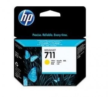 HP  
         
       INK CARTRIDGE YELLOW NO.711/29ML CZ132A