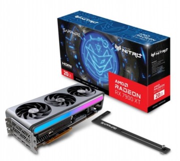 Sapphire  
         
       Graphics Card||AMD Radeon RX 7900 XT|20 GB|GDDR6|384 bit|PCIE 4.0 16x|Active|2xHDMI|2xDisplayPort|11323-01-40G