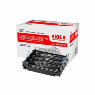 Printer drum OKI 44968301 Melns