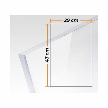 Rotaļu ēdiena komplekts Compossar Caurspīdīgs 3 mm Metakrilāts 29 x 43 cm