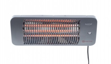 SUNRED  
         
       Heater LUG-2000W, Lugo Quartz Wall  Infrared, 2000 W, Grey, IP24