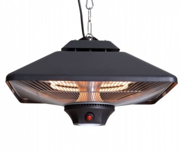 SUNRED  
         
       Heater CE17SQ-B, Spica Bright Hanging  Infrared, 2000 W, Black, IP24