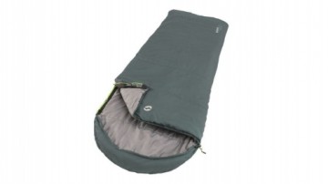 Outwell  
         
       Campion Lux Teal, Sleeping Bag,  225 x 85  cm, 2 way open - auto lock, L-shape, Teal