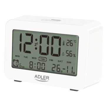 Adler AD 1196W alarm clock with temperature