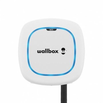 Wallbox  
         
       Pulsar Max Electric Vehicle charge, 7 meter cable Type 2, 22kW, OCPP + DC, White