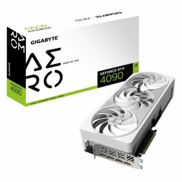 Gigabyte  
         
       Graphics Card||NVIDIA GeForce RTX 4090|24 GB|GDDR6X|384 bit|PCIE 4.0 16x|Dual Slot Fansink|1xHDMI|3xDisplayPort|GV-N4090AEROOC-24GD