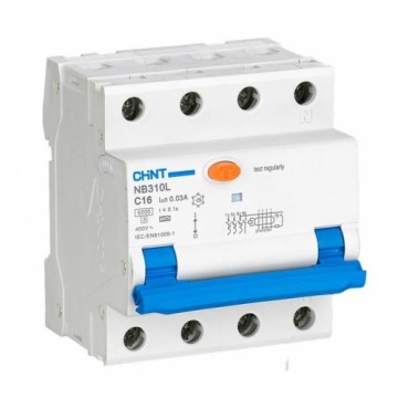 Chint  
         
       Circuit breaker RCBO, NB310L/3N, 3P+N, C20, 30mA, A, 6kA NB310L3PN30MAA20C