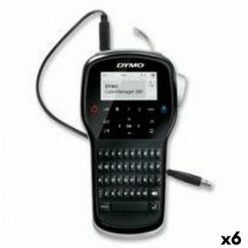 Электронная линейка Dymo Labelmanager LM280 Чёрный QWERTY 1,2 mm 6 штук