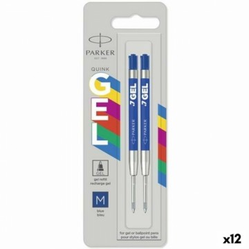 pildspalvu uzpilde Parker Jotter 2 Daudzums Zils (12 gb.)