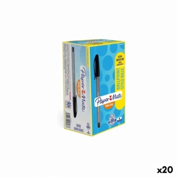 Ручка Paper Mate Inkjoy 50 Предметы Чёрный 1 mm (20 штук)