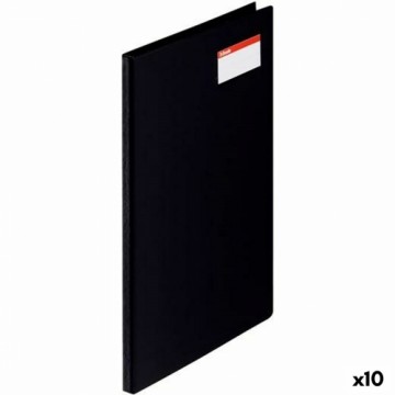 Папка Esselte Чёрный PVC A4 (10 штук)