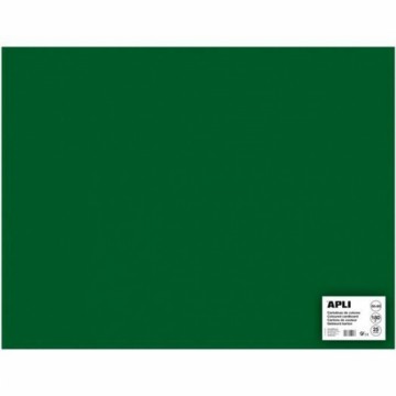 Картонная бумага Apli 50 x 65 cm Темно-зеленый (25 штук)