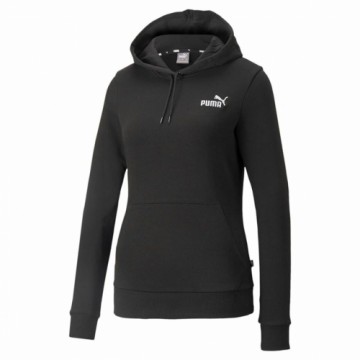 Women’s Hoodie Puma Essentials+ Embroidery Black