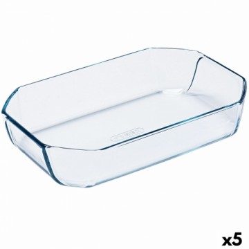 Oven Dish Pyrex Inspiration Transparent Glass Rectangular 30 x 20 x 6,45 cm (5 Units)