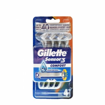 Manuāls skuveklis Gillette Sensor 3 Confort (4 gb.)