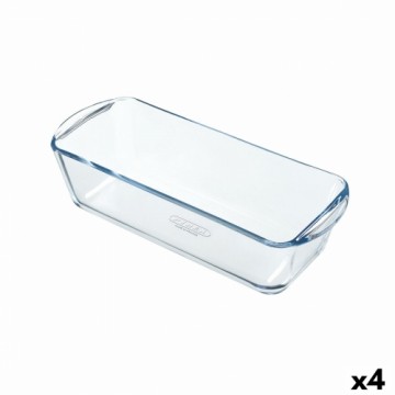 Форма для выпечки Pyrex Classic Прямоугольный Прозрачный 28 x 11 x 8 cm (4 штук)