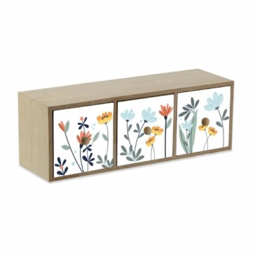 Шкатулка Versa Selene 11 x 11 x 33 cm Деревянный MDF