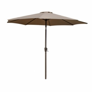 Bigbuy Home Пляжный зонт Tessa Pelēkbrūns Alumīnijs 300 cm