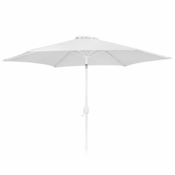 Sunshade Alba 350 cm Aluminium White