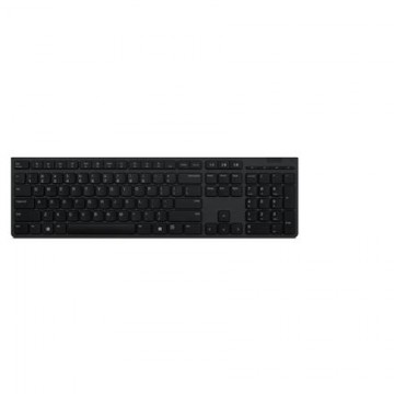 Lenovo Professional Wireless Rechargeable Keyboard 4Y41K04068 US, Grey, Scissors switch keys