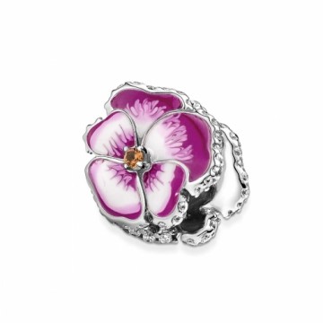 Женские бусы Pandora PINK PANSY FLOWER