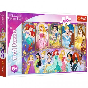 TREFL DISNEY PRINCESS Puzle Princeses, 160 gab.