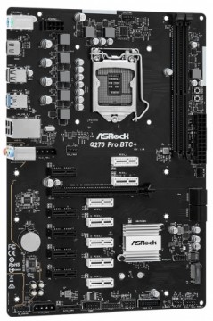 Asrock Motherboard Q270 Pro BTC+