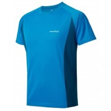 Mont-bell Krekls COOL T M L Blue Green