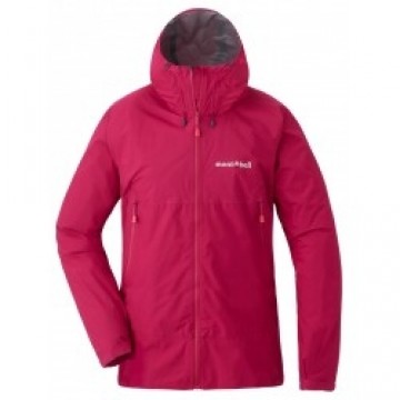 Mont-bell Jaka Rain Trekker jacket W S Sangria