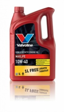 Motoreļļa MaxLife 10W40 4+1L, Valvoline