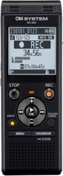 Olympus OM System audio recorder WS-883, black