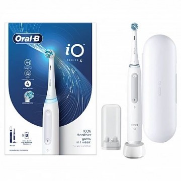 Oral-B  
         
       Electric Toothbrush iO4 Rechargeable, For adults, Number of brush heads included 1, Quite White, Number of teeth brushing modes 4