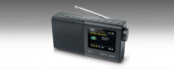 Muse  
         
       Portable Radio M-117 DB Portable, Black, FM, DAB/DAB+