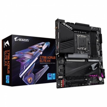 Gigabyte  
         
       Mainboard||Intel Z790|LGA1700|ATX|Memory DDR5|Memory slots 4|1xPCI-Express 3.0 16x|1xPCI-Express 4.0 16x|1xPCI-Express 5.0 16x|4xM.2|1xHDMI|1xDisplayPort|4xUSB 2.0|5xUSB 3.2|1xUSB-C|1xOptical S/PDIF|1xRJ45|2xAudio port|Z790AORU