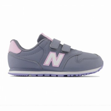 Sporta Apavi Bērniem New Balance 500 HookLoop Pelēks