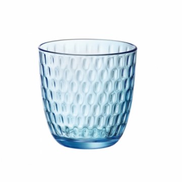Набор стаканов Bormioli Rocco Slot Синий 6 штук С облегчением Cтекло 290 ml